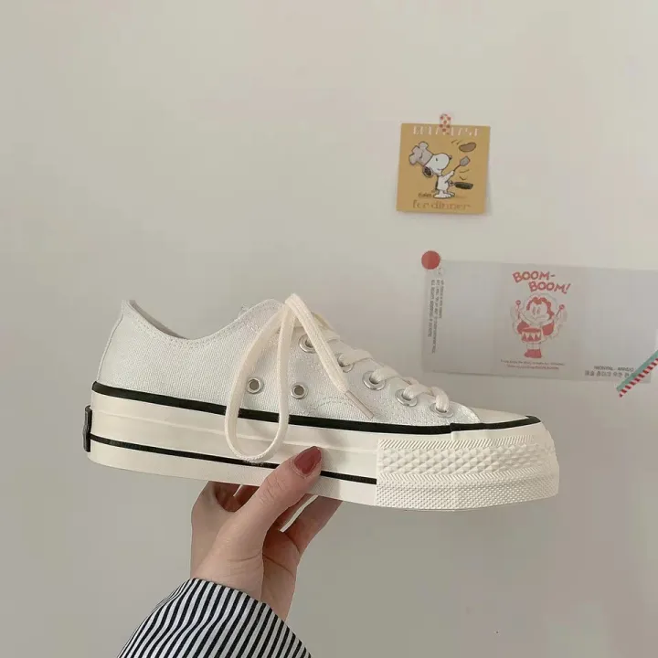 2023%20spring%20new%20women's%20shoes%20vulcanized%20low-top%20platform%20canvas%20shoes%20ins%20versatile%20tide%20increase%20small%20whiteboard%20shoes%20wholesale%20-%20Image%202