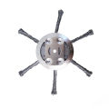 6 Inch Steel Grass Trimmer Head 3 or 6 Knife Mower Wire Weed Blade for Garden Lawn Trimmer Head Lawnmover Power Tools. 