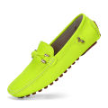 YRZL Yellow Loafers for Men Casual Leather Shoes Mens Loafers Moccasins Breathable Slip on Big Size 48 Driving Shoes for Men KEEMEEUYZO.