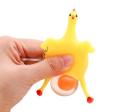 Chicken Squishy with Keyring. 