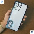 For REALME C30 / REALME C30S / Narzo 50i Prime Logo View with Camera Lens Protector Soft Slim CD Back Cover For Realme C30 Phone Case.
