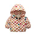 Winter Thicken Kids Girls Fleece Jackets Coat Boys Plus Toddler Hooded Children Wearable On Both Sides Clothes. 