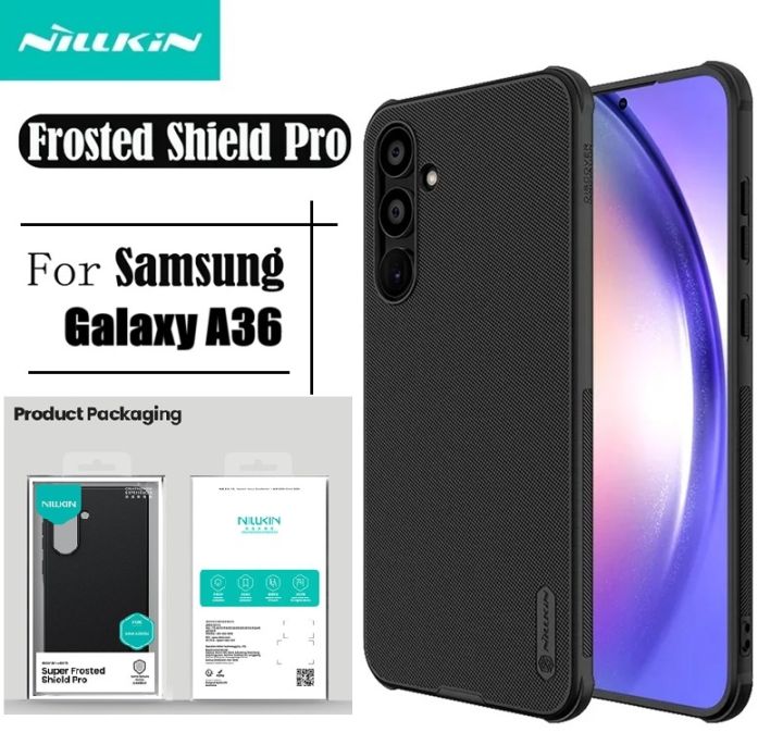 Nillkin%20Ultra%20Thin%20Frosted%20Shield%20Pro%20Case%20for%20Samsung%20Galaxy%20A36%205G%20-%20Dust-Proof,%20Fingerprint-Proof%20Protective%20Cover%20-%20Image%202