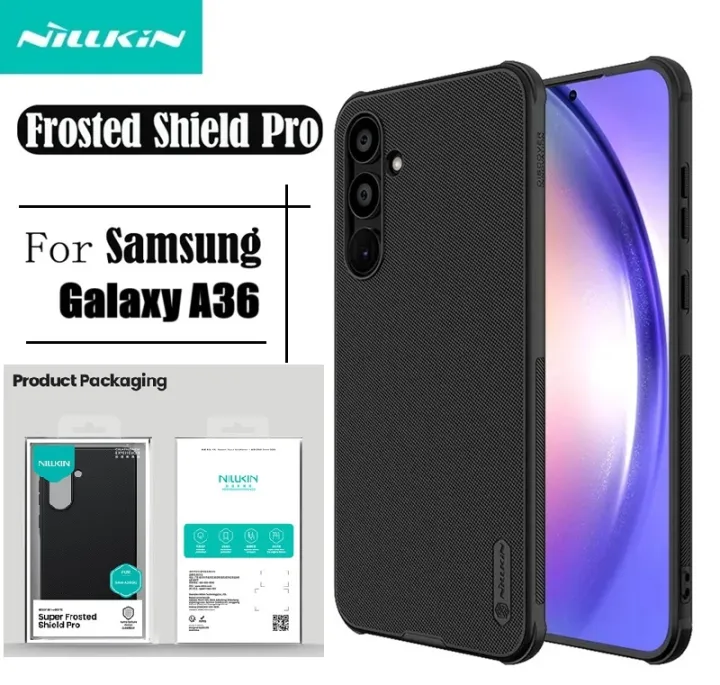Nillkin%20Ultra%20Thin%20Frosted%20Shield%20Pro%20Case%20for%20Samsung%20Galaxy%20A36%205G%20-%20Dust-Proof,%20Fingerprint-Proof%20Protective%20Cover%20-%20Image%202
