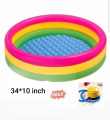 Baby Bath Tub, Baby Swimming Pool with Pumper (34 X10inch) - Multicolor. 