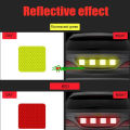 5 Pcs X 5Cm Multicolor Round/Square Reflective Sticker Car Bumper Safety Stickers. 