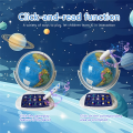 AR Globe for Kids Education Talking Interactive Globe Early Childhood Learning Built-in Constellation Light Globe. 