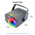 Auoyo DAU-Magic Ball LED Laser Magic Ball Light Party Lights Disco Ball Lights Projection Ambient Lamp Sound Activated LED Strobe Light with Remote Control Stage Strobe Effects for Home Pub Parties.
