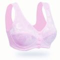 36~46 Summer Women Front Button Bra without padding Plus Size bras Mother's Cotton Wireless Underwear Large Bralette 5121.