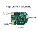 Mini Fan Circuit Board 3.7V 1A Battery Charger Module Micro USB Type-C Fan Governor Wind Speed Controller.