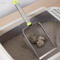 Cat Litter Sifting Pet Cleaning Stainless Steel Cats Sand for Puppy Mesh 3.8X3.8mm. 