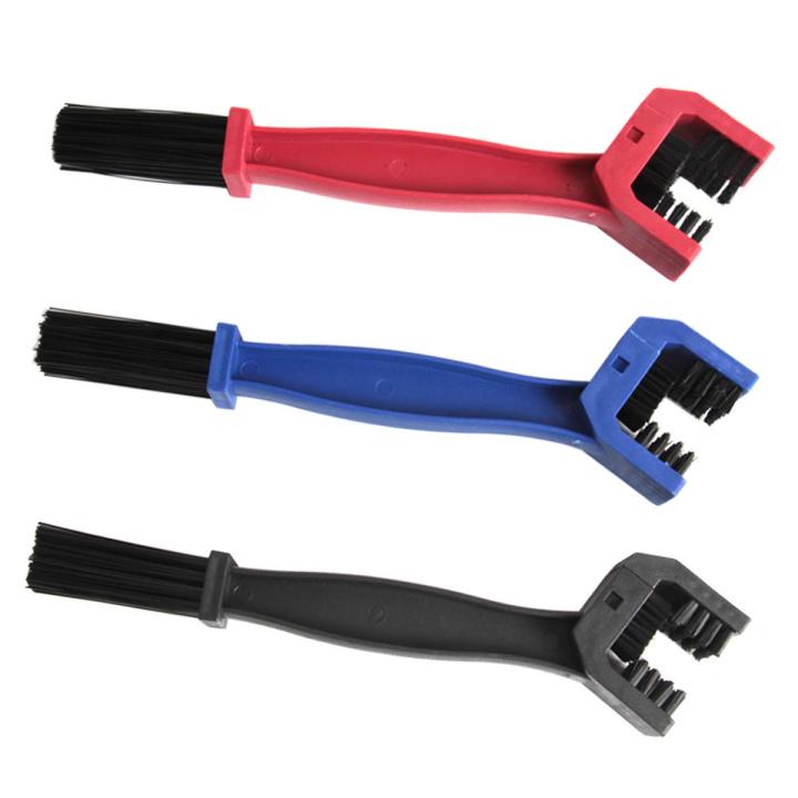 Multi Color Motorcycle Bicycle Chain Clean Brush Gear Grunge Brush Cleaner