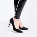 Women Black Leggings High Waist Elastic Pu Leather Skinny Pants Shiny Wet Look Metallic Latex Leggings Plus Size XXXL. 