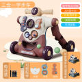 Children's Walker baby multi-function stroller toy baby anti-O-leg anti-rollover music toddler stroller. 