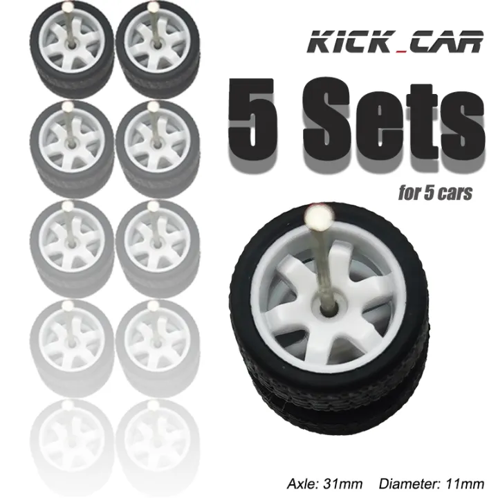 1/64%20Wheels%20with%20Rubber%20Tires%20for%201:64%20Toy%20Car%20Model%20Diecast%20Cars%20Miniature%20Parts%20Modified%20for%20Hotwheels%20(5%20sets%20for%205%20Cars)%20-%20Image%207