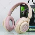 40mm Dynamic Coil Headphones Wireless Foldable Headphones with Hifi Sound Noise Reduction Mic 10h Playtime Over Ear for Home.