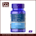 Puritan's Pride Zinc for Acne - 100 Tablets. 
