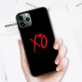 Weekend XO Mobile Cell Phone Case for iPhone 15 14 13 12 11 XS X 8 7 6 Plus Mini Pro Max SE 2022 Black Soft Phone Cover Funda. 