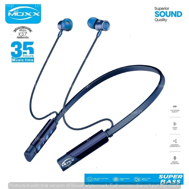 MOXX%20MN200%20Metal%20Wireless%20BT%20Neckband%2035%20Hours%20Music%20Time%20Music-Rock-Gaming%20Mode%20-%20Image%203