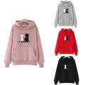 Women Fashion Loose Hooded Pullover Casual Long Sleeve Shirt Sweatshirt Hoodies Top.
