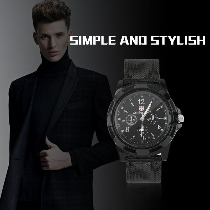 Fabric%20Canvas%20Strap%20Casual%20Cool%20Sport%20Round%20Dial%20WristWatch%20for%20men%20-%20Image%209