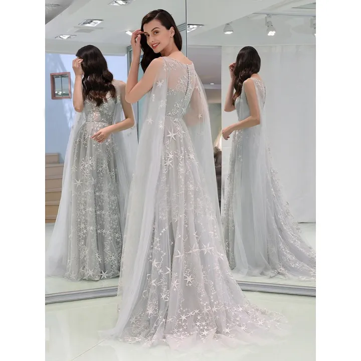 Women%20Off%20The%20Shoulder%20Long%20Cocktail%20Prom%20Gown%20Bride%20Dress%20-%20Image%205