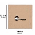 2mm Square Shaped MDF Board Sheet Hardboard Sheets for Art and Crafts 12*12 inch.