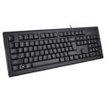 A4Tech KRS-82 Comfort Round Edge Keycaps FN Hot Keys Full-Size USB Natural_A Wired Keyboard.