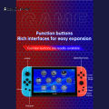 BeesClover X80 Handheld Game Console 7-inch High Definition IPS Screen 3000mAh Lithium Battery Powered Compatible For PS1 Emulator Player Retro Portable Game Console.