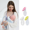 Silicone Manual Breast Milk Collector, Portable Breast Pump Milk Saver with Sealing Lid for Nursing Mothers. 