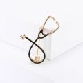 Beaut Berry Enamel Medical Stethoscope Brooches Unisex Office Party Casual Pins Accessories Gifts. 
