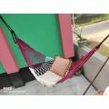Dolna Artisan SleepSwing-1pcs/Hand Made Dulna Adult Rope Bed Hanging Dulna Use For All People Large Swing Rope Bed Rattan Dulna - Dulna. 