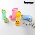 Baoyu children's rain boots, boys' 1-3 years old, light and cute, baby boys, rain girls, 2 water shoes, four seasons children's rain boots. 