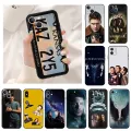 Sam Supernatural Silicone Black Phone Cases for iphone 15ProMax 14 13 12 11 15 Pro Max Mini 7 8 Plus XS X XR SE Cover. 