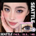 New Premium Ksseye/Eyeshare Seattle (Gray, Brown, Pinkchoc & Violet Gray) Color Contact Lens With Regular Kit Box For Men & Women. 1pair Ksseye/Eyeshare Color Contact lens for eye makeup cosmetics. Ksseye/Eyeshare Seattle Series. #seattle. 