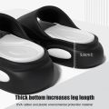 2023 New Platform Soft Eva Slippers Men Fashion Flip Flops Unisex House Shoes Bathroom Non-Slip Slides Indoor Outdoor Sandals.