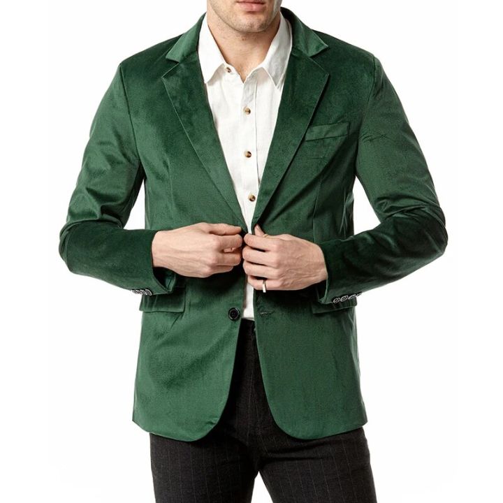 Green%20Velvet%20Blazer%20Jacket%20Men%202023%20Autumen%20New%20Single%20Breasted%20Notched%20Lapel%20Dress%20Blazers%20Mens%20Solid%20Color%20Sports%20Coat%20Male%20-%20Image%202
