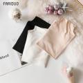 Modal T T-shirt Women's Long Sleeve Half Turtleneck Bottoming Shirt New Solid Color Slim Fit Show Thin Black Thin Top.