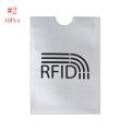 Prevent Scanning Anti Theft Rfid Blocking Card Protector Sleeve. 