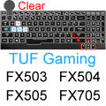 Keyboard Cover for ASUS TUF Gaming A15 A16 A17 Dash F15 F17 FA507 FA617 FA707 Silicone Protector Skin Case 15 16 17 Accessories.
