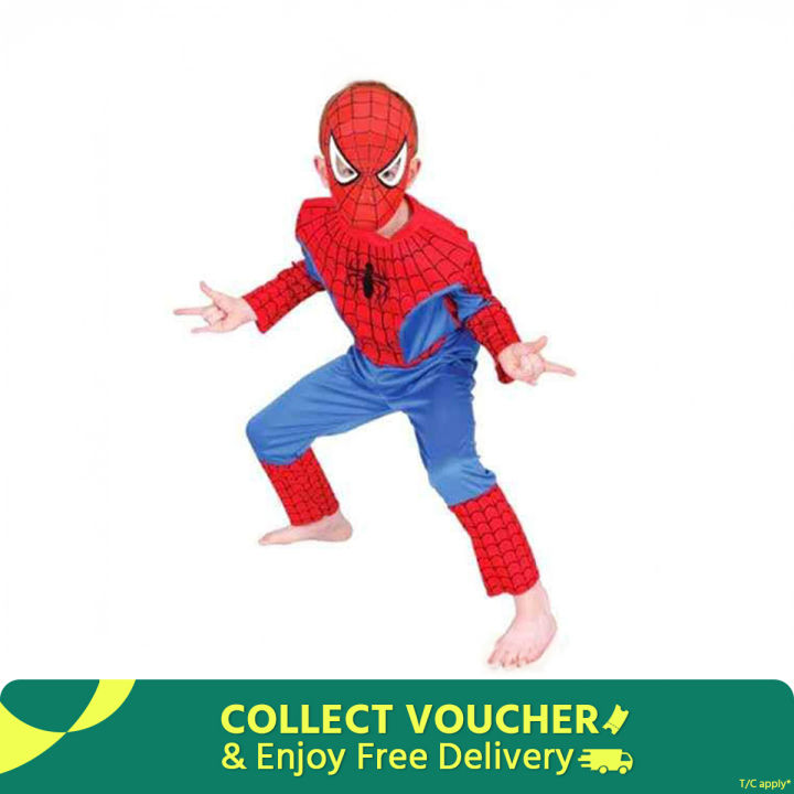 Spiderman%20Costume%20for%20Kids%20-%20Superhero%20Spiderman%20Dress%20for%20Boys%20&%20Girls%20-%20Image%205