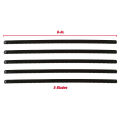 Mini Hacksaw Blade (5 Piece) Designed to Cut Metal, Pipe, And Woods, Sized For Small Spaces, Fits Most Standard 6 inch Adjustable Frame Hacksaws.