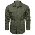 Full sleeves double pocket panel Shirt.
