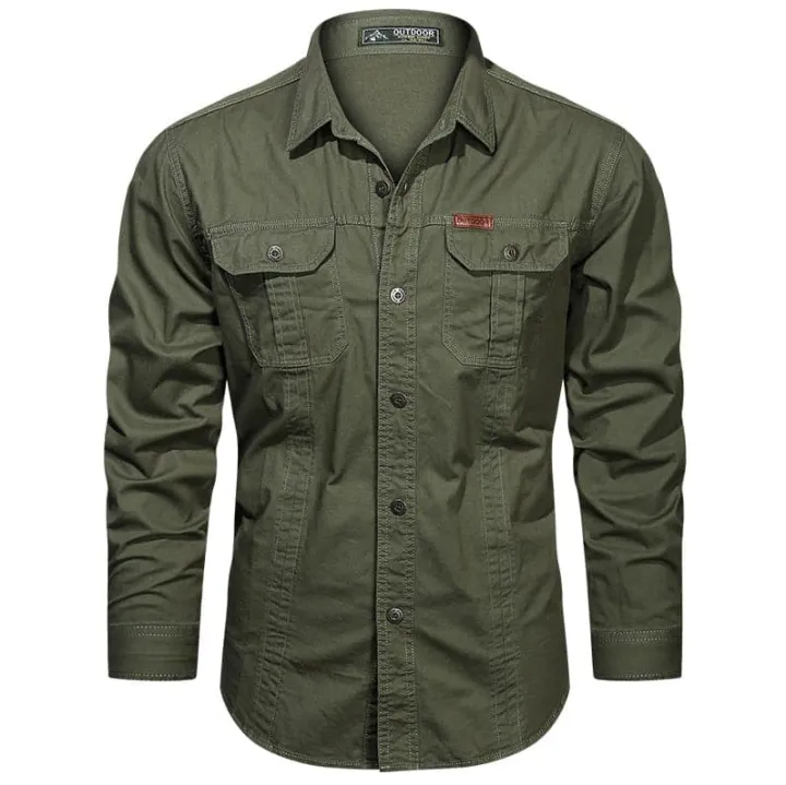 Full%20sleeves%20double%20pocket%20panel%20Shirt%20-%20Image%205