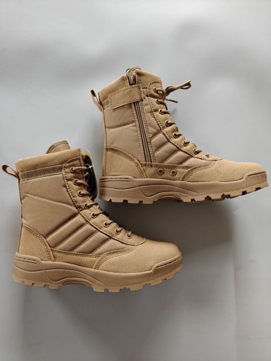 SWAT Men's Outdoor Leisure Combat Boots High-Top Breathable Combat Boots Manufacturers a Generation of Boots