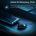 【Big savings】 INPHIC W1 USB Computer Mouse, Silent Mouse 3 Button Wired Mouse, Office and Home Mouse, Ergonomic for Windows Computer, ,.