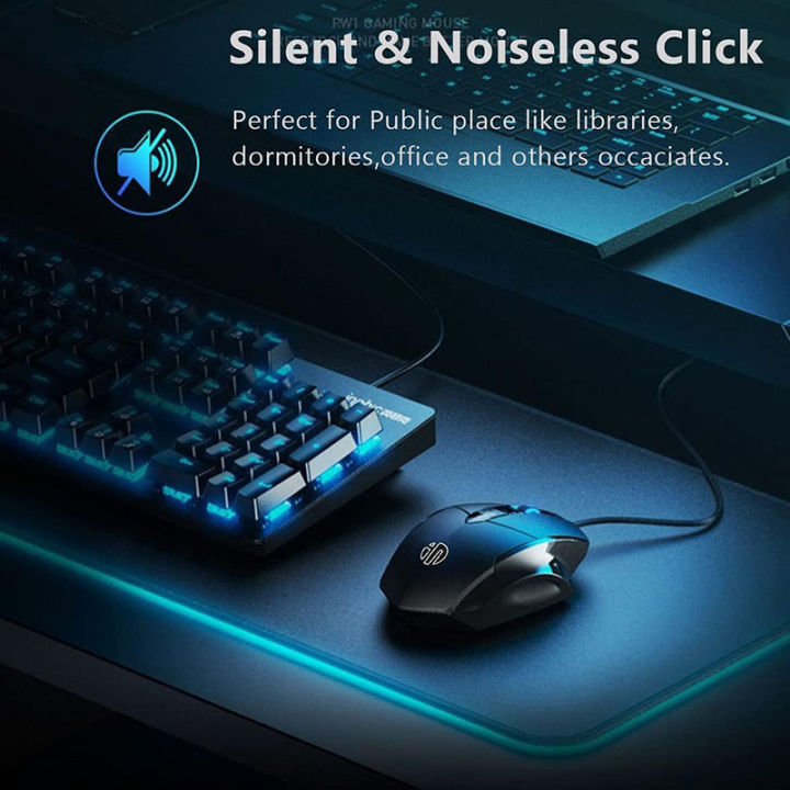 【Big savings】 INPHIC W1 USB Computer Mouse, Silent Mouse 3 Button Wired ...