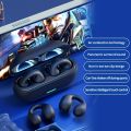 TOHAYIE T75 Wireless 9D TWS Earclip Bluetooth5.3 Earbuds Stereo Bass Sports Headset Bluetooth Headphones Bone Conduction Earphone With Mic. 