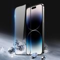 For Apple iPhone Premium Curved-Edges Rinbo Screen Protector Glass (Apple iPhone 15 Pro Max 14 Pro Max 14 Plus 15 Plus 13 Pro Max 12 Pro Max 11 Pro Max iPhone Xs Max X XR 7Plus 8Plus iPhone 7 8)-E_Store. 