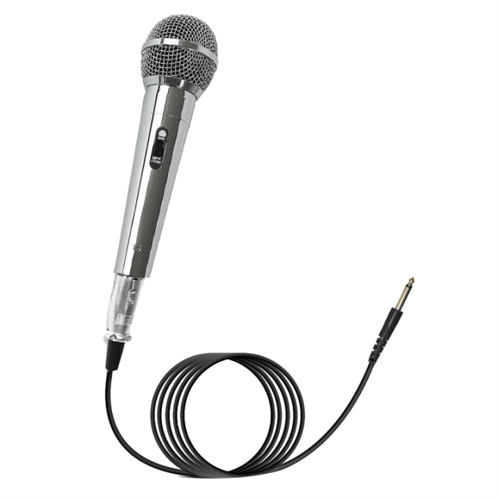 Professional Condenser Mic Plastic Wired Microphone KTV Singing Stage Performance